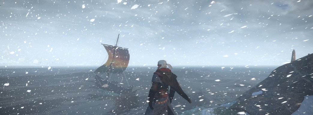 Настоящая зима – мод для «Ведьмака 3» меняет погоду на Островах Скеллиге