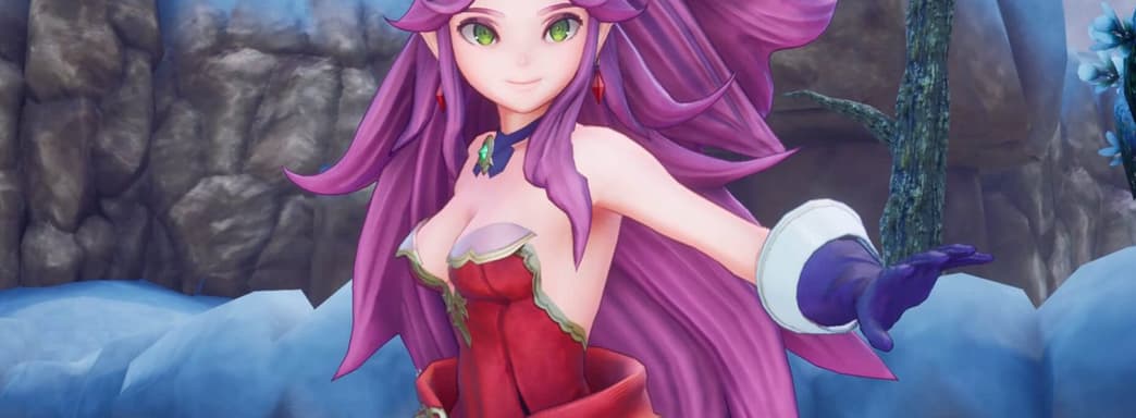 Прикройся! – симпатичная девушка не показывает попу в ремейке Trials of Mana