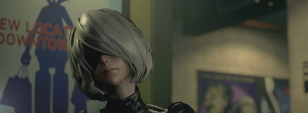 Сексуальность против Немезиса – 2В из Nier Automata добавили в Resident Evil 3 Remake