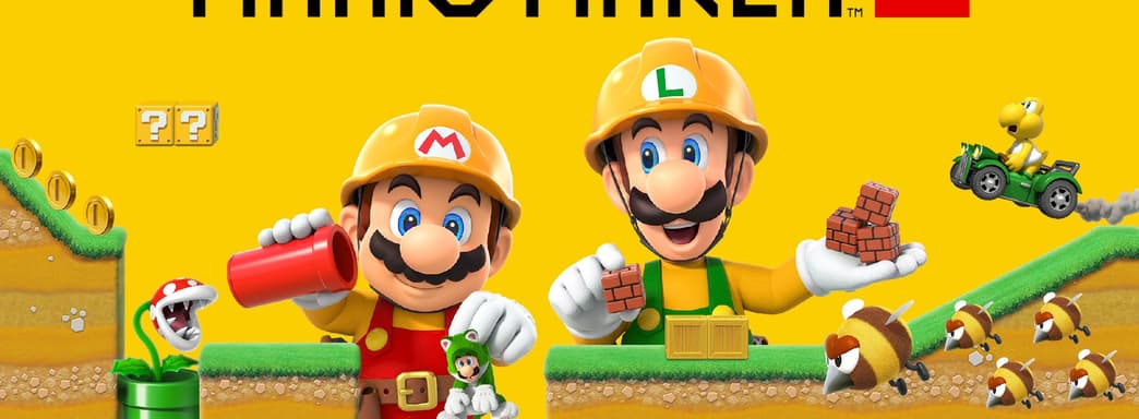 В новом обновлении Super Mario Maker 2 позволят создавать целые миры