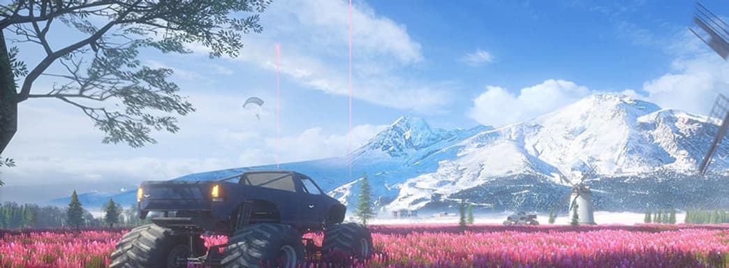 PUBG Mobile получила эксклюзивную карту, по которой можно кататься на монстр-траке