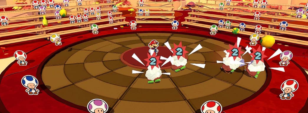 Марио в бумажном мире – 10 минут в Paper Mario: The Origami King