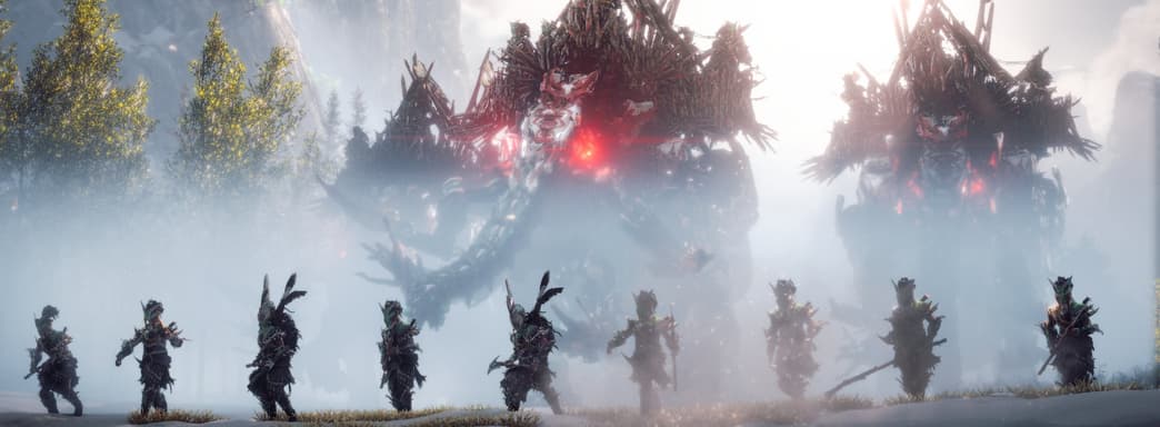 Механические слоны и кабаны в Horizon Forbidden West