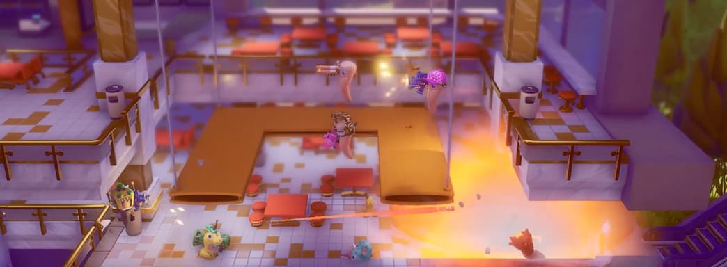 Игроки критикуют Worms Rumble. 11 минут игрового процесса