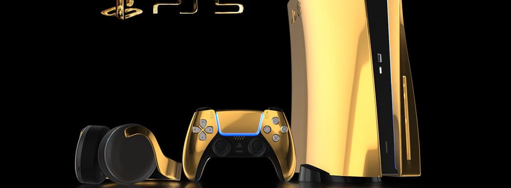 Анонсирована PlayStation 5 из золота