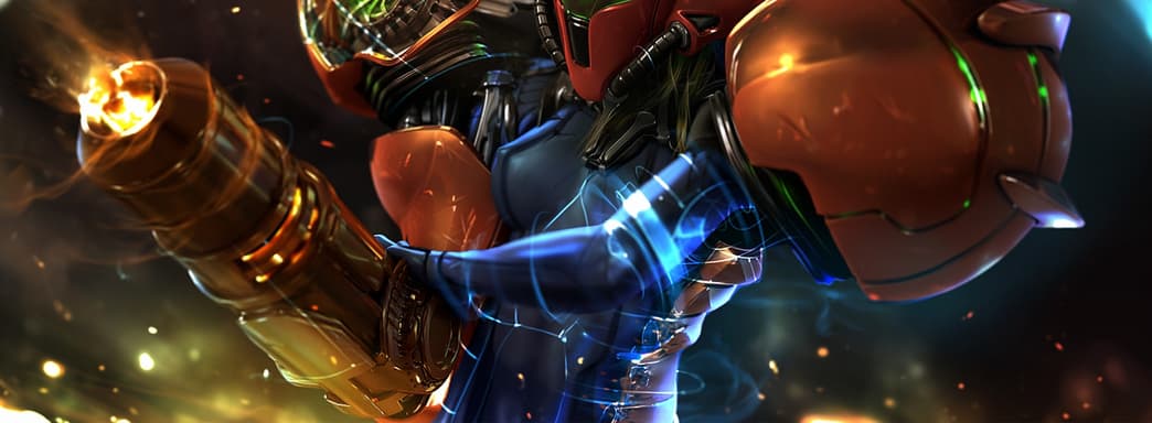 Художник изобразил звезду фильма «Капитан Марвел» в образе Самус Аран из Metroid