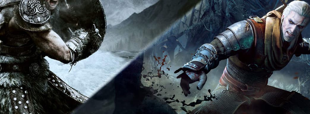 Энтузиаст попытался воссоздать сражения из «Ведьмака» в Skyrim с помощью модов
