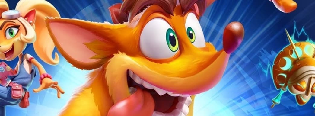 Первый показ мультиплеера Crash Bandicoot 4