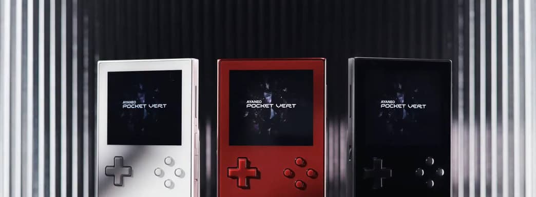 У портативной консоли Ayaneo Pocket Vert будет скрытый тачпад под передней панелью