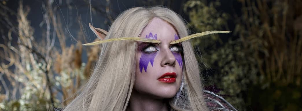 «Элуна Адоре»﻿: косплеер предстала в образе ночной эльфийки из World of Warcraft