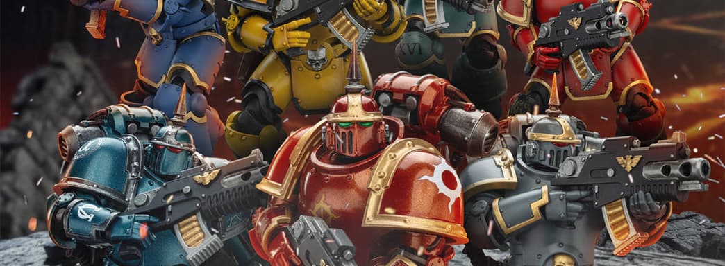 JoyToy открыла предзаказ на фигурки тактических легионеров в силовом доспехе Мк.III из Warhammer: The Horus Heresy﻿