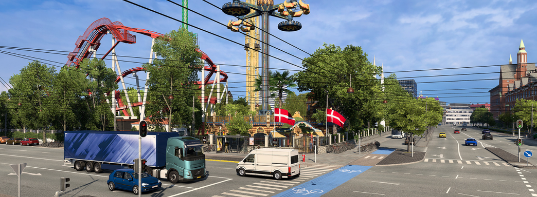 Euro Truck Simulator 2 получила патч 1.57 с HDR, обновлённой Скандинавией, динамической погрузкой и разгрузкой