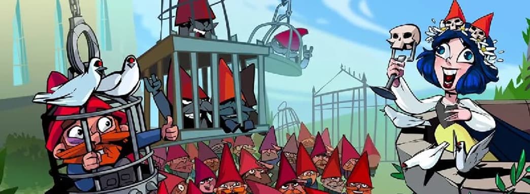 Карточный рогалик Union of Gnomes о борьбе гномов с Белоснежкой вышел на iOS