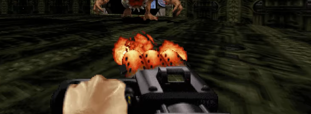 Вышел воксельный ремейк классического шутера Duke Nukem 3D