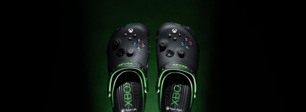Даже обувь стала Xbox. Microsoft и Crocs представили кроссовер