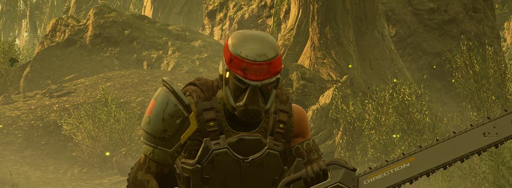 Like in Warhammer 40,000. A Premium Warbond with a Chainsword and Multibarrel Machine Gun is Coming to Helldivers 2 in December