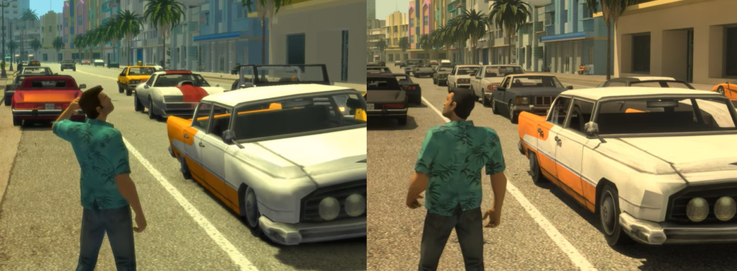 RTX Remaster of GTA: Vice City Launched on RTX 5080 and Compared to Original - Instantly Lost 200 FPS