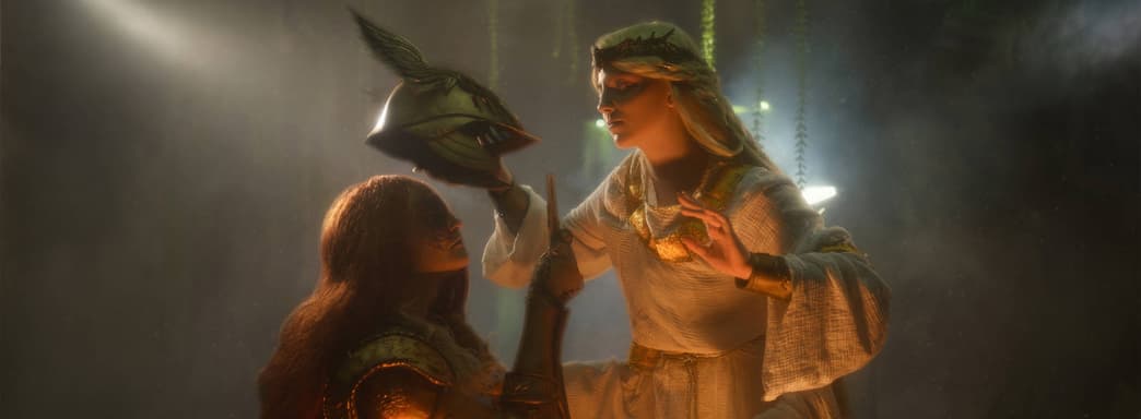 Divine beings: cosplayers embodied the images of Miquella and Malenia from Elden Ring