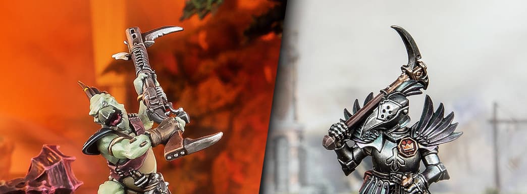 Limited Edition Kroot-Mercenary and Knight Miniatures from Warhammer 40,000 and Age of Sigmar to Return to Sale