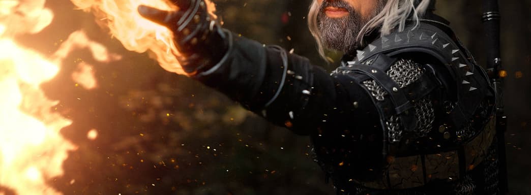 Битва в лесу: косплеер воплотил образ Геральта из вселенной «Ведьмака»