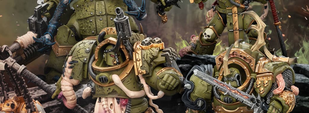 Reinforcements for the Death Guard: JoyToy Opens Pre-Orders for Terminators and a Plague Marine Icon Bearer