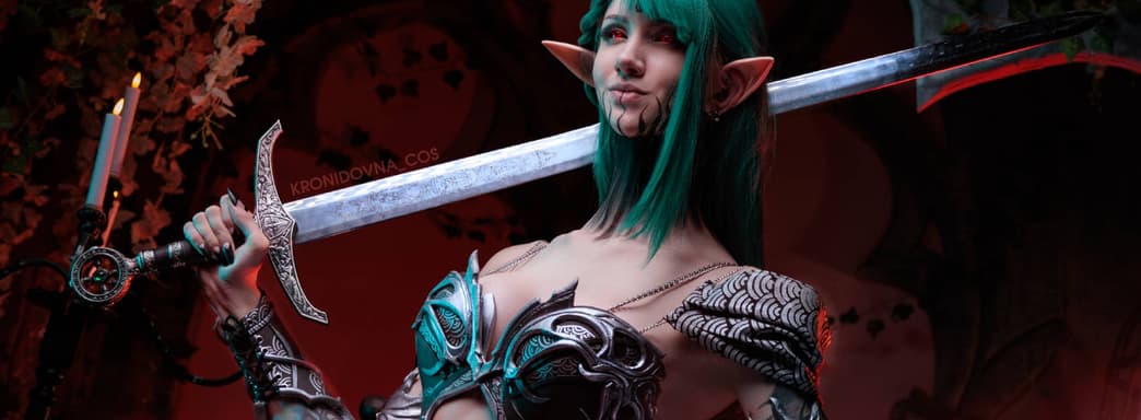 "Destroy the gate in the name of Baal!": cosplayer transformed into a custom character from Baldur's Gate 3