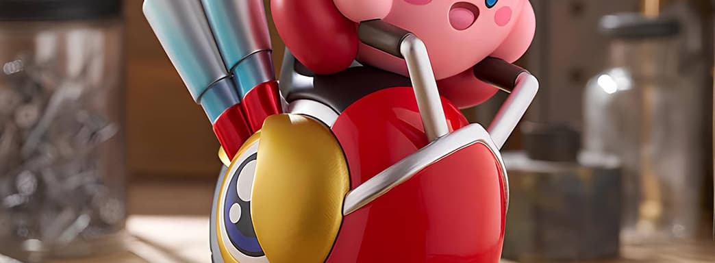 Pink Rider: Good Smile Company Opens Pre-Order for Kirby Statue with Wily Bike