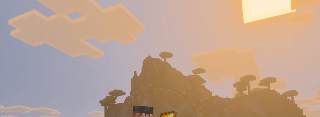 Minecraft creators showed off a new weapon and talked about the role of a stick in the development of the Mounts of Mayhem update