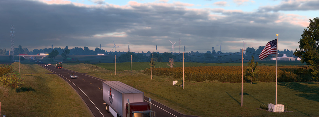 First Look at Illinois Nature in American Truck Simulator - New State DLC Screenshots