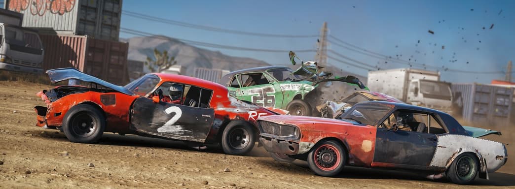 Wreckfest 2 actualizado: nuevos coches, pista y física mejorada