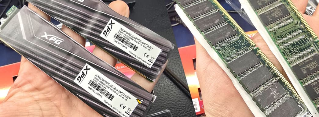 Gamer Bought DDR5, But Received Old DDR2 Sticks with Stickers and a Metal Plate for Weight