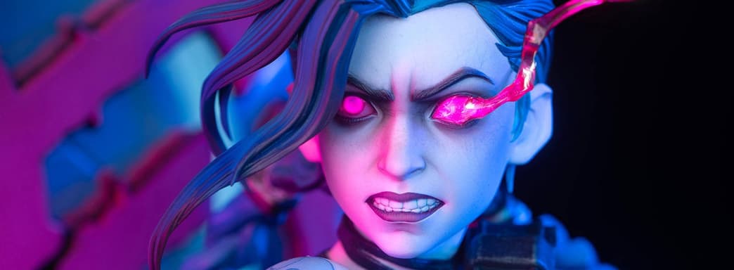 Анархизм и безрассудство: Infinity Studio открыла предзаказ на статую Джинкс из сериала «Аркейн»