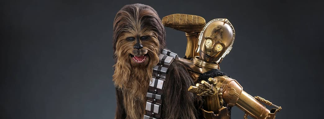 Hot Toys Releases Chewbacca Figure with Dismembered C-3PO Droid from \"Star Wars\"