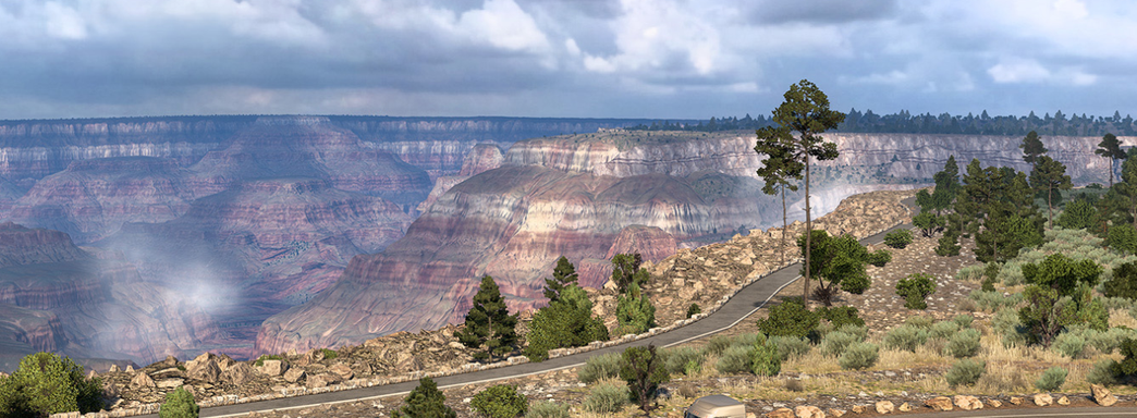 Los creadores de American Truck actualizarán el Gran Cañón y la presa Hoover: nuevas capturas de pantalla de la remodelación de la Ruta 66
