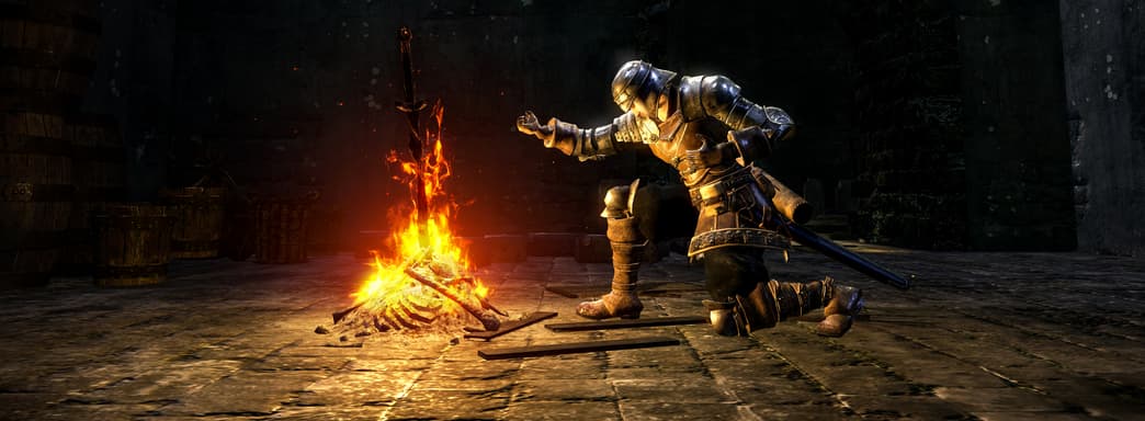 Сдул боссов. Трилогию Dark Souls прошли при помощи саксофона