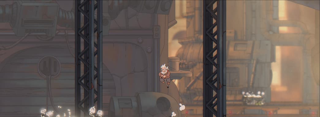 Anciano contra dioses: The Eternal Life of Goldman impresionará con su apartado visual y puzles. Demo en febrero