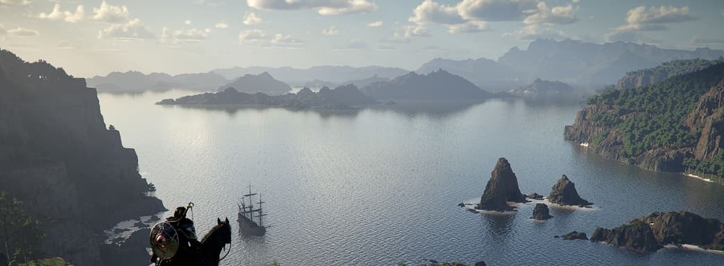 El mundo de Crimson Desert es más grande que el de Red Dead Redemption 2