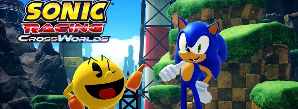 Pac-Man появился в Sonic Racing: CrossWorlds — DLC уже доступно