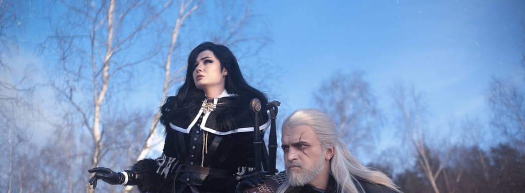 Косплееры перевоплотились в Йеннифэр и Геральта из игры «Ведьмак 3: Дикая Охота»