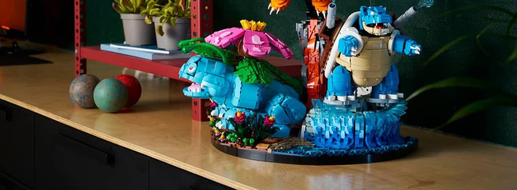 Открылся предзаказ на первые наборы LEGO по вселенной Pokemon: «Всех их соберём!»