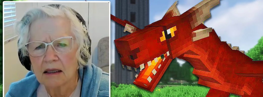 81-year-old grandmother becomes a Minecraft streamer to help her grandson fight cancer