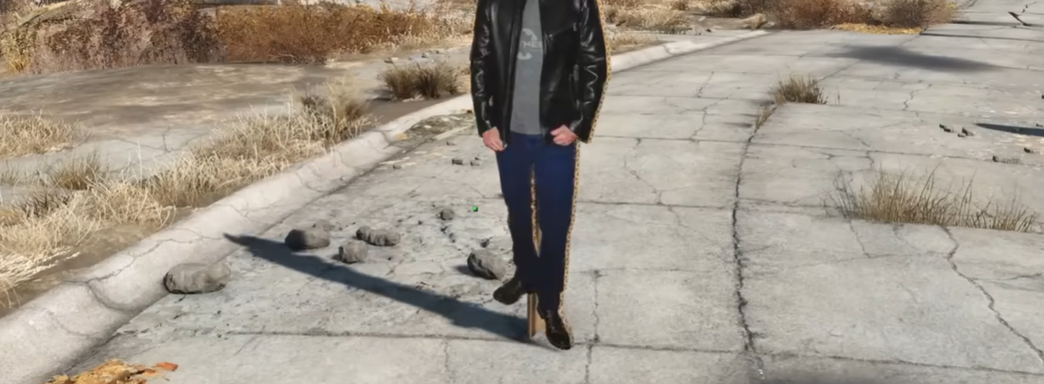 Modder Adds Cardboard Todd Howard to Fallout 4 - He Chases the Player and Instantly Kills Them If He Can Touch Them