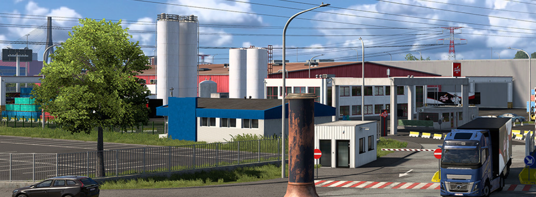 Euro Truck Simulator 2 Developers Show New Liège - Benelux Rework Screenshots