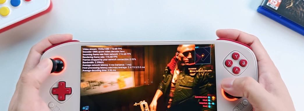 На портативке Mangmi Pocket Max сыграли в Cyberpunk 2077 и Hollow Knight: Silksong