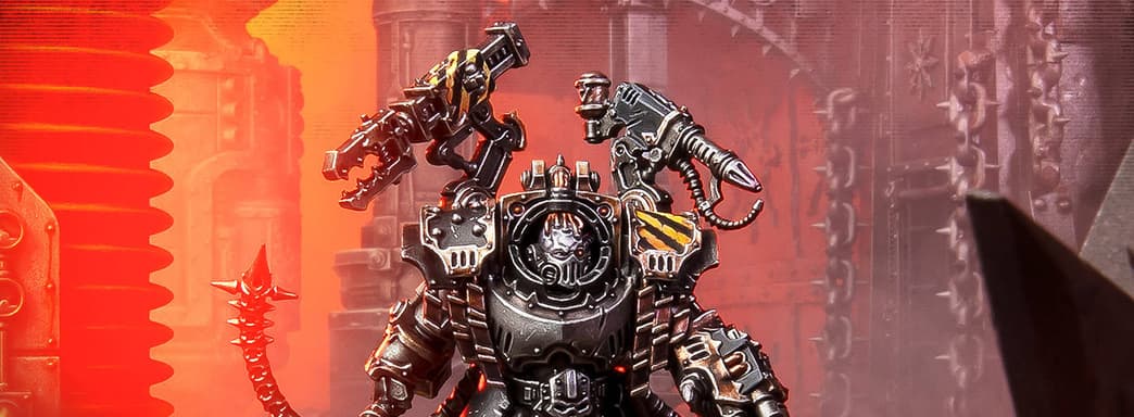 Авторы Warhammer 40,000 показали миниатюру Кравека Морна и набор улучшений для Железных Воинов