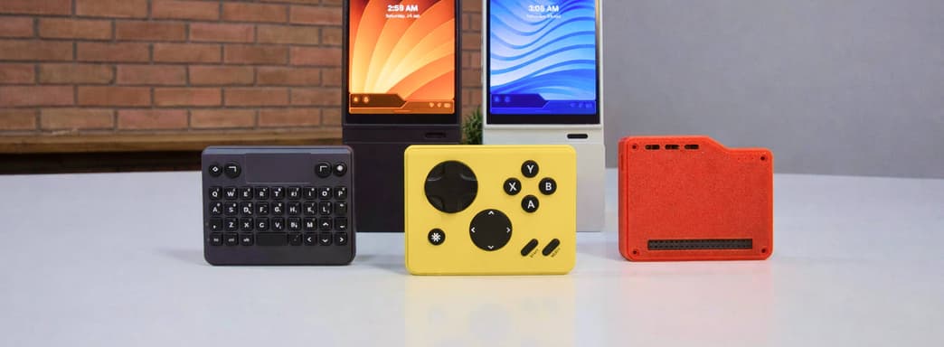 Стартовала крауд-кампания модульного компьютера Mecha Comet — портативка в формате смартфона