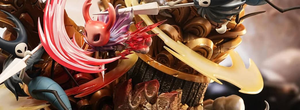 Рыцарь и лорды богомолов из Hollow Knight получат неофициальную диораму от 27abyss Studio 
