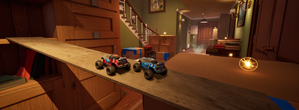 Анонсирована WheelMates — кооперативное приключение с радиоуправляемыми машинками