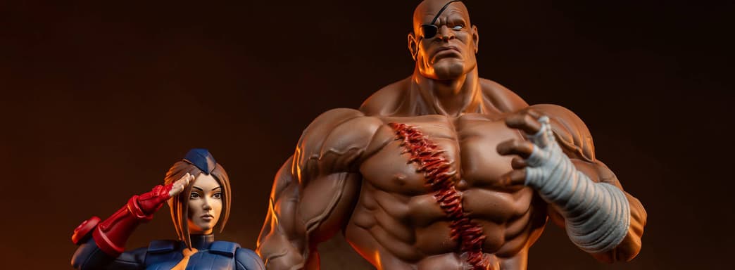 Предзаказ на статуи Сагата и Джули из вселенной Street Fighter от PCS откроется пятого февраля