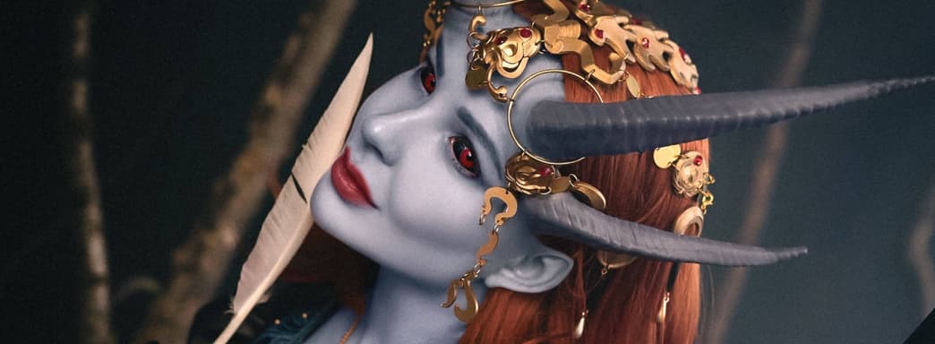 Косплеер воплотила образ Мизоры из Baldur’s Gate 3 — коварной полудьяволицы